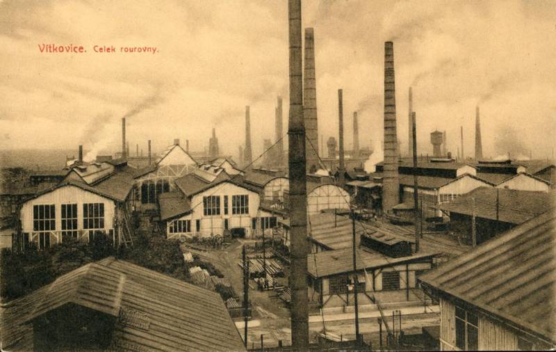 Vítkovické železárny na počátku 20. století